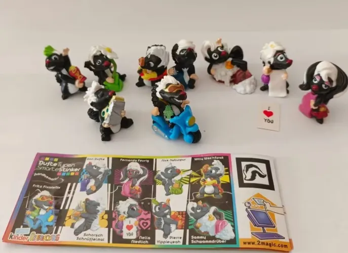 Kinder ovo coleção completa gamba