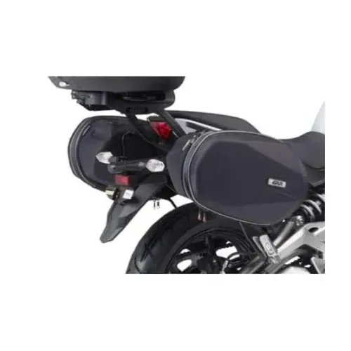 Afastadores de Alforge Givi Easy Lock TE4104 e Suporte Baú Traseiro Monorack Givi 4104FZ