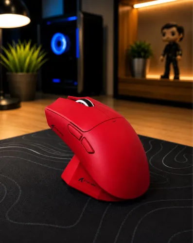 Mouse Gamer X11 Sensor Pixart 22000 Dpi Tri Mode Base Magnetica Rgb M