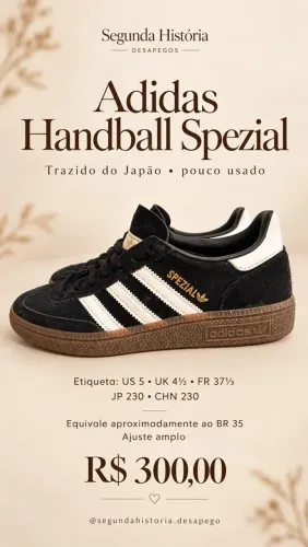 Tênis Adidas Handball Spezial ? trazido do Japão ? R$ 300