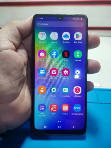 Celular Samsung A31 128Gb tudo funcionando!!!