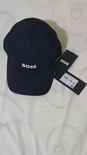 boné boss original - azul escuro