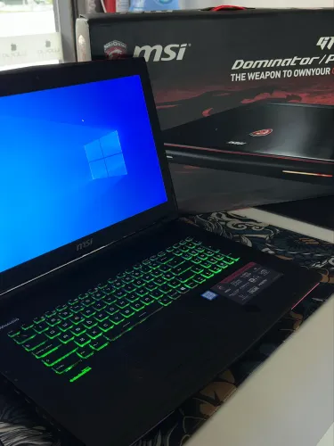 Notebook Gamer RARO! Dominator GT72 Pro + Base Cooler Master