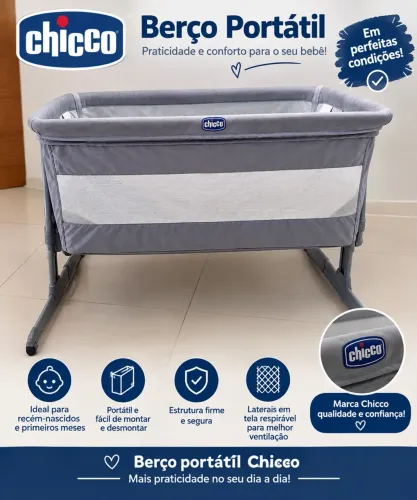 Berço portátil chicco