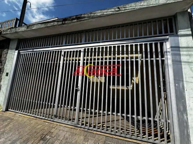 Sobrado para alugar com 3 quartos sendo 3 suítes 145m² - Bairro - Vila Galvão - Guarulhos