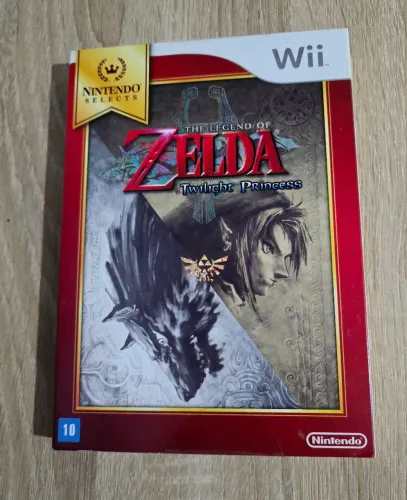 Zelda Twilight Princess original nacional lacrado de Nintendo Wii