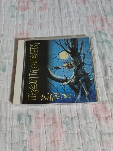 Cd iron maiden fear of the dark japonês sem obi