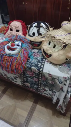 Máscaras paraTrenzinho
