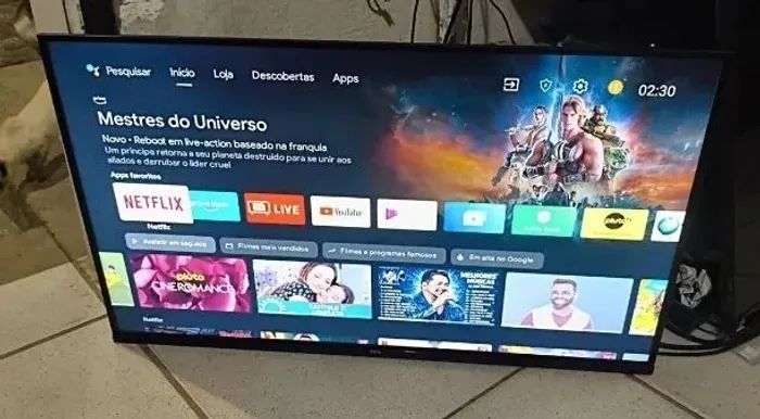 Smart tv 32" TCL última geração ENTREGO