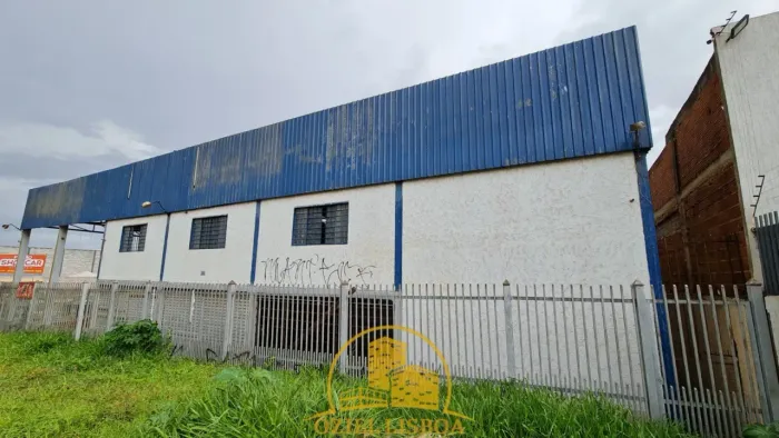 VENDO GALPÃO lote 1141m2 1600m2 área construída 43m de frente p/ via estrutural rua 3 Vice