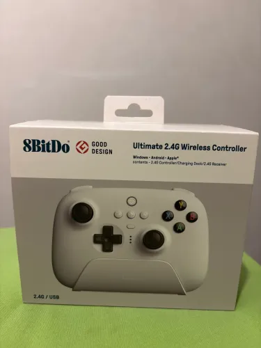 Controle 8BitDo Ultimate v1 Wireless - Branco