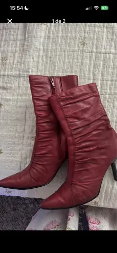 Bota cano curto