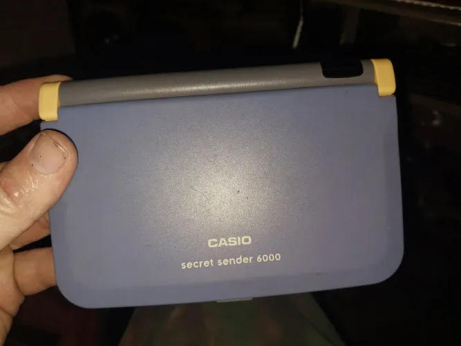 Agenda eletrônica-Casio 6000