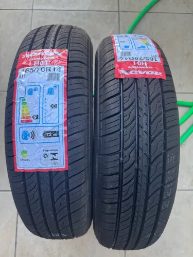 Vendo 2 pneus 165/70 R14 ZERADOS