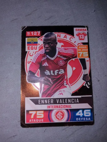 Cartinha antiga bronze de enner valencia