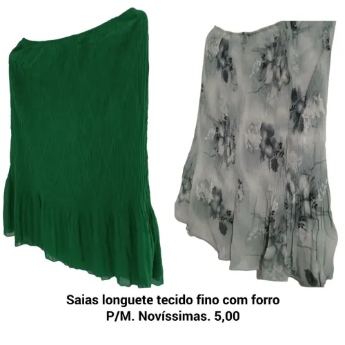 Saias lindas novíssimas
