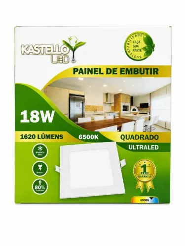 PAINEL DE EMBUTIR 18W 1620