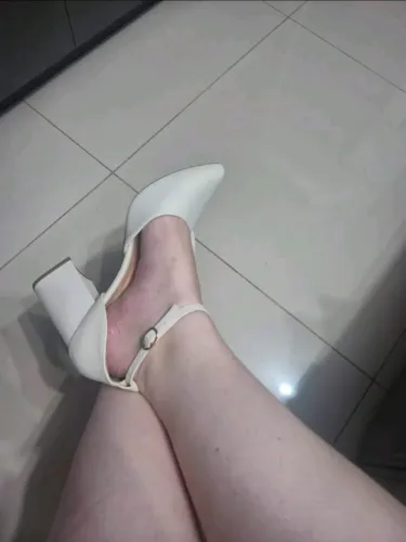 Scarpin Branco Perfeito - Tam. 38 (Usado Apenas 1 Vez!)