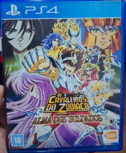 Cavaleiros do zodiaco ps4 (Capa recondicionada)