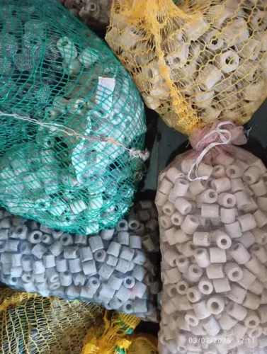 Mídias biológicas para filtragem de aquário ou lago
