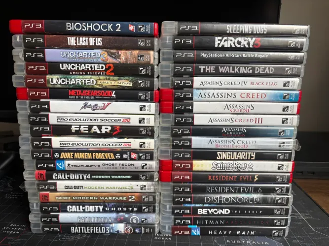 Lote 36 jogos ps3 completos, leia o anúncio!!!!