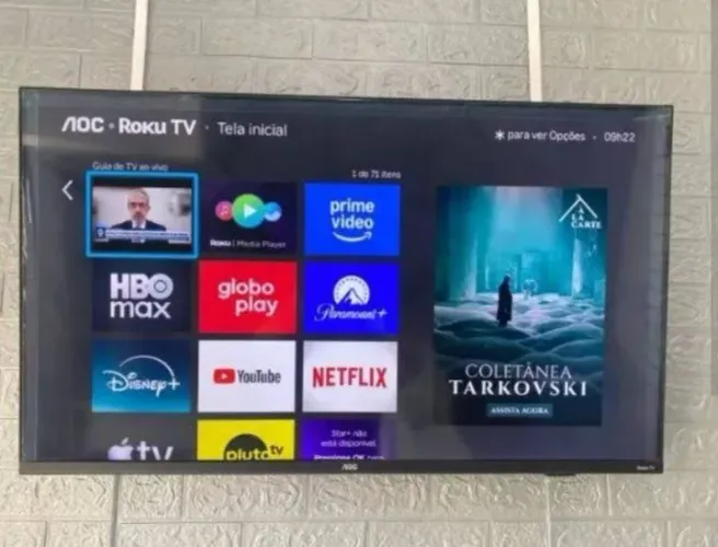 Tv smart aoc roku 50