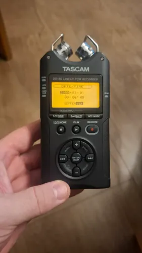 2 Gravadores profissional TASCAM DR-40 e H2 ZOOM