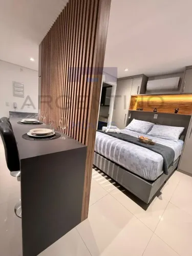 FLAT LOCAÇÃO E VENDA - EDIFÍCIO CARMENERE 26 M² - MOBILIADO