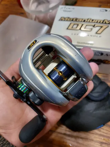 Carretilha Shimano Metanium MG DC7 Completa