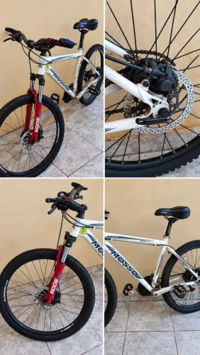 Bicicleta MTB Mosso Odyssey - Freio a Disco + Suspensão