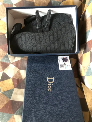 Bolsa Dior tira colo preta