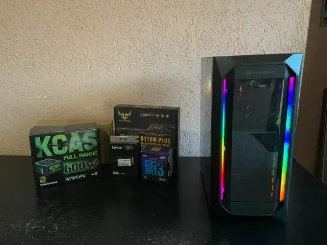 Pc gamer - i3 9100F - RX 580 - 16GB RAM