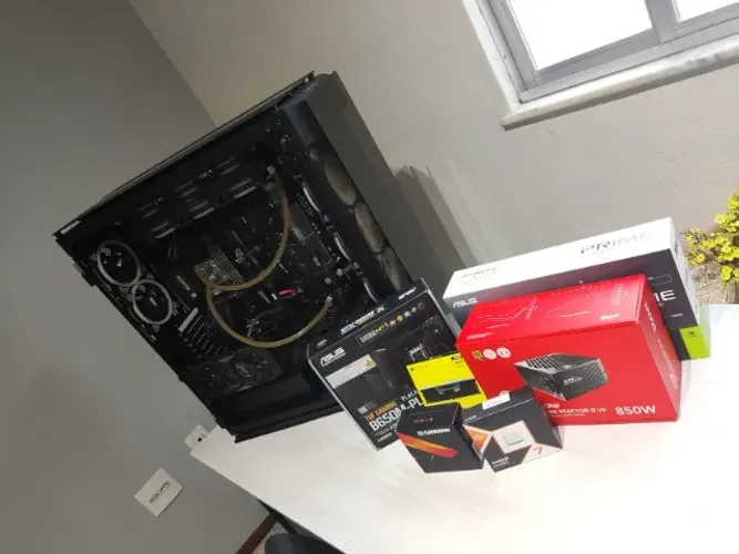 computador high end ryzen 79800x3d rtx 5070 32gb 6400mhz completo