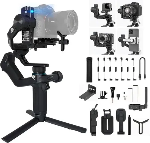 Gimbal Scorp Mini 2 Feiyutech 3 Eixos Preto