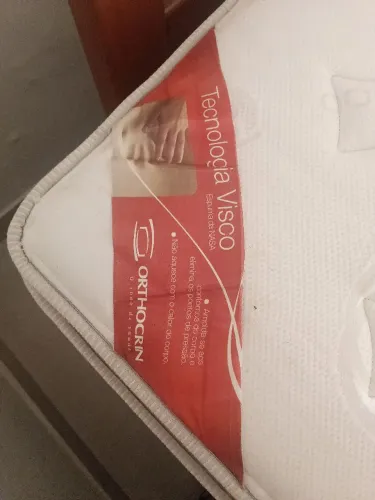Colchão Orthocrin Queen com tecnologia visco