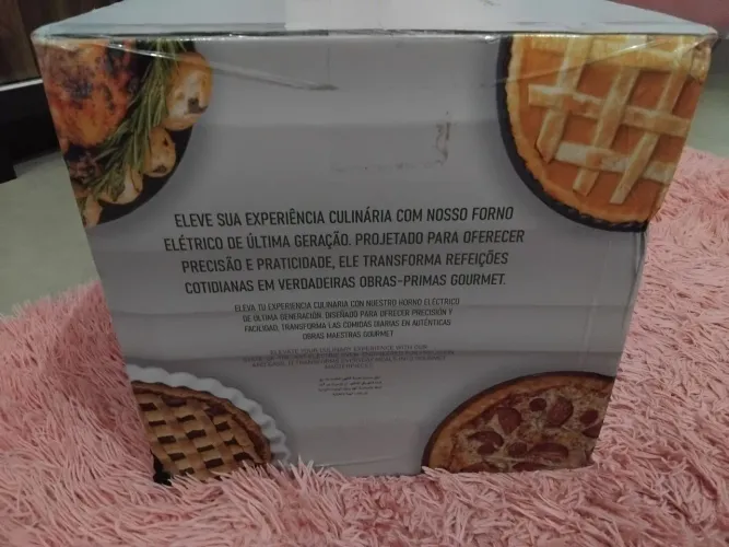 Forno elétrico lacrado nunca usado da smart fy de 18 litros
