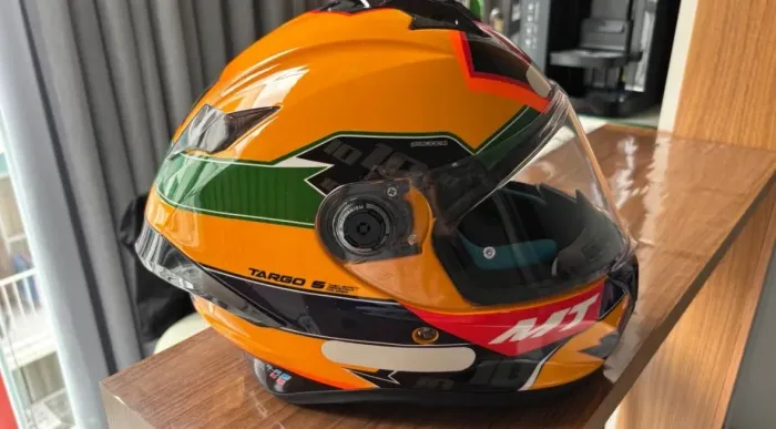 Capacete MT Targo S Diogo Moreira / Ayrton Senna