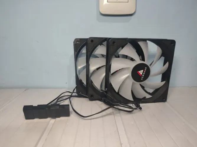 Kit 3 Fans ACEGEEK 120mm