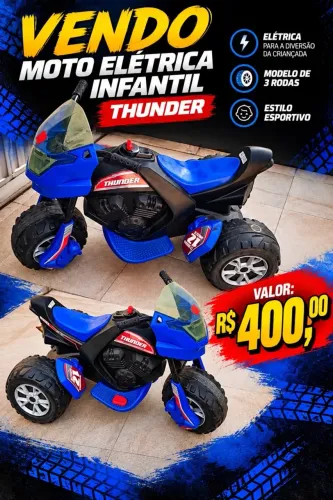 Moto elétrica seminova