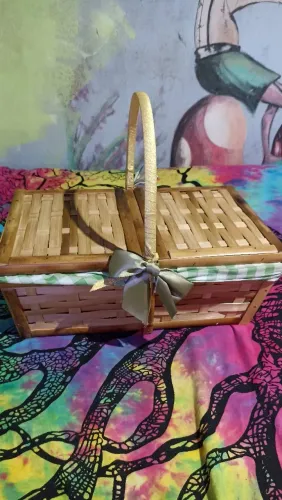 Cesta de piquenique nova