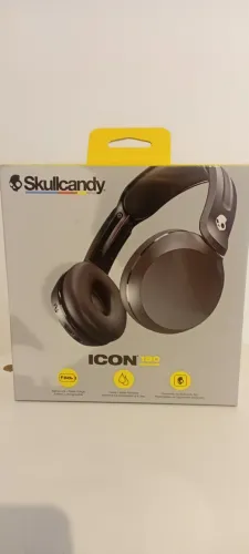  Fone De Ouvido Skullcandy Icon 180 Bluetooth Preto Lacrado