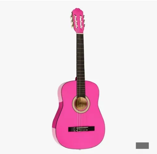 Violão Vogga VCA105N nylon rosa