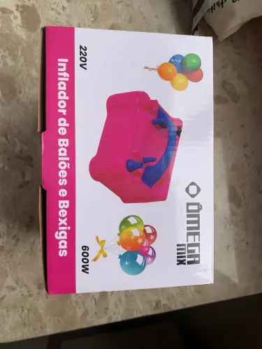 Inflador de bexigas e balões 220V