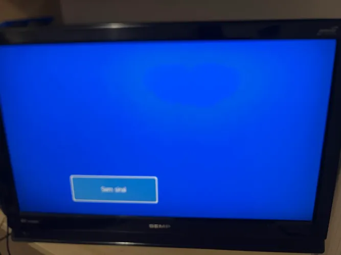 Tv 32 polegadas não é smart