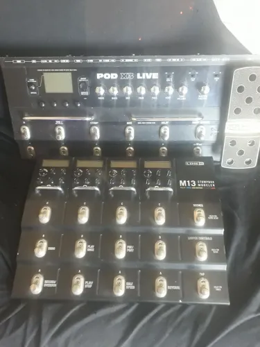 POD X3 Live e Line6 M13 - Leia!!!