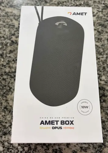 Caixa de som portátil Amet Box Opus LACRADA