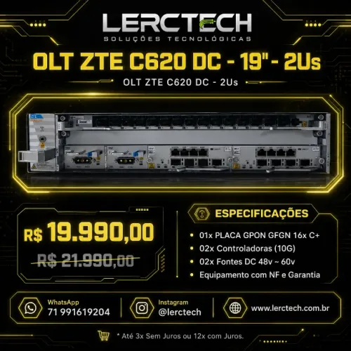 OLT ZTE C620 - 16x GPON C+