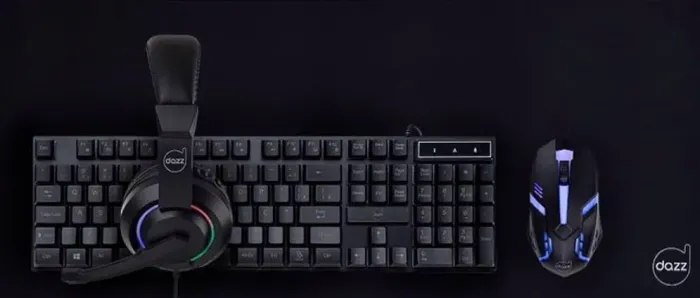 COMBO 4 EM 1 NOVACORE HEADSET,MOUSE,MOUSE PAD,TECLADO PRETO