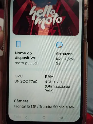 Celular Motorola 