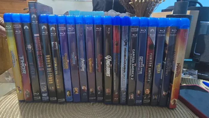 Kit 22 Blu-ray Marvel